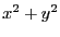 $x^2+y^2$