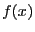 $f(x)$